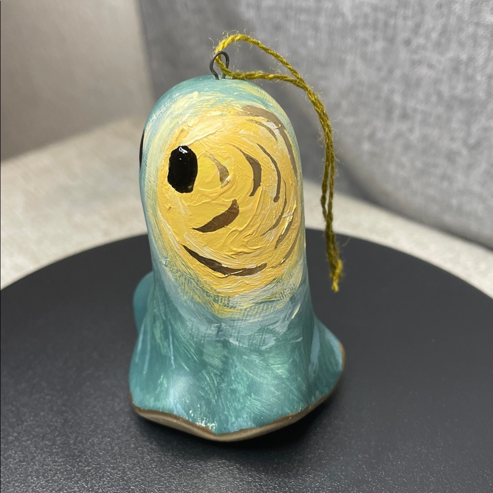 Gold Ghost Ceramic Ornament - Picture 3 of 5